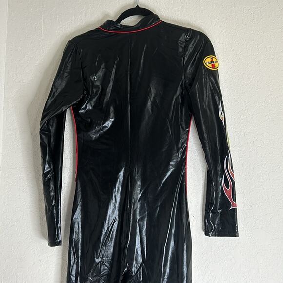 Dreamgirls - Size Medium- nascar racer costume- bodysuit- long sleeve- biker - Picture 5 of 6